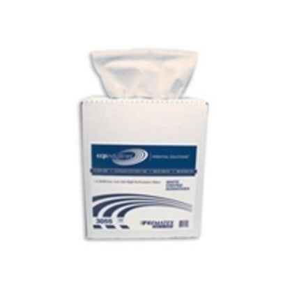 ShopWorks® Prematex® Wipers, Sontara, White, 9"x16.75", Heavy Duty, Creped, Pop-N-Wipe® Interfold, 150/Box, Case of 6 Boxes (HOS3055)