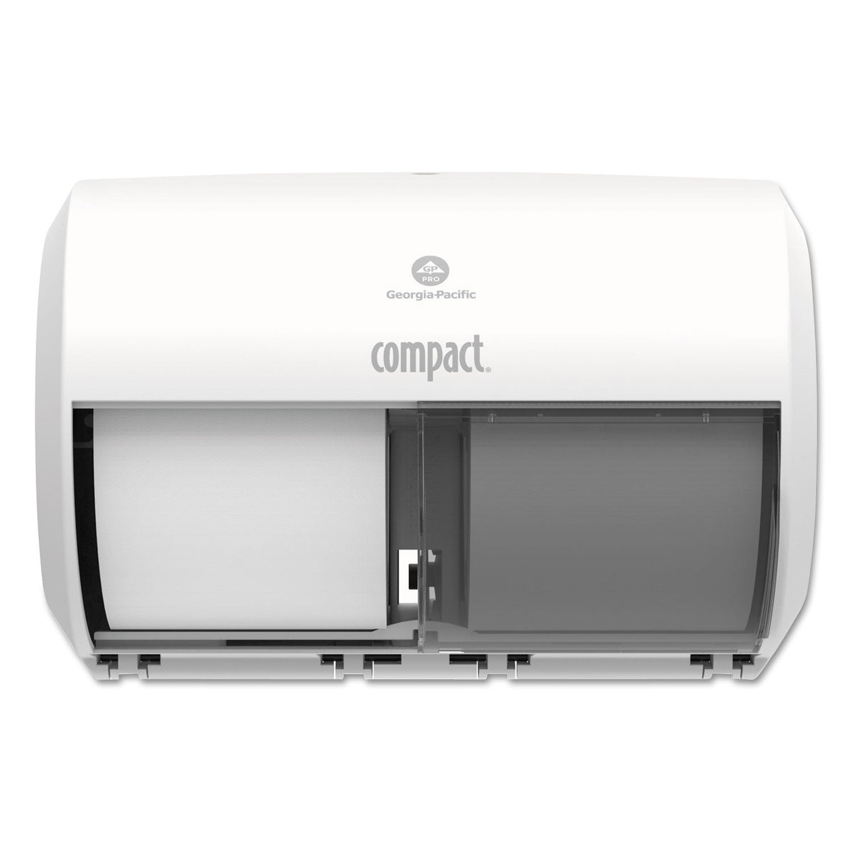 Coreless Compact Georgia Pacific® Professional Compact Coreless Side-by-Side 2-Roll Tis ...