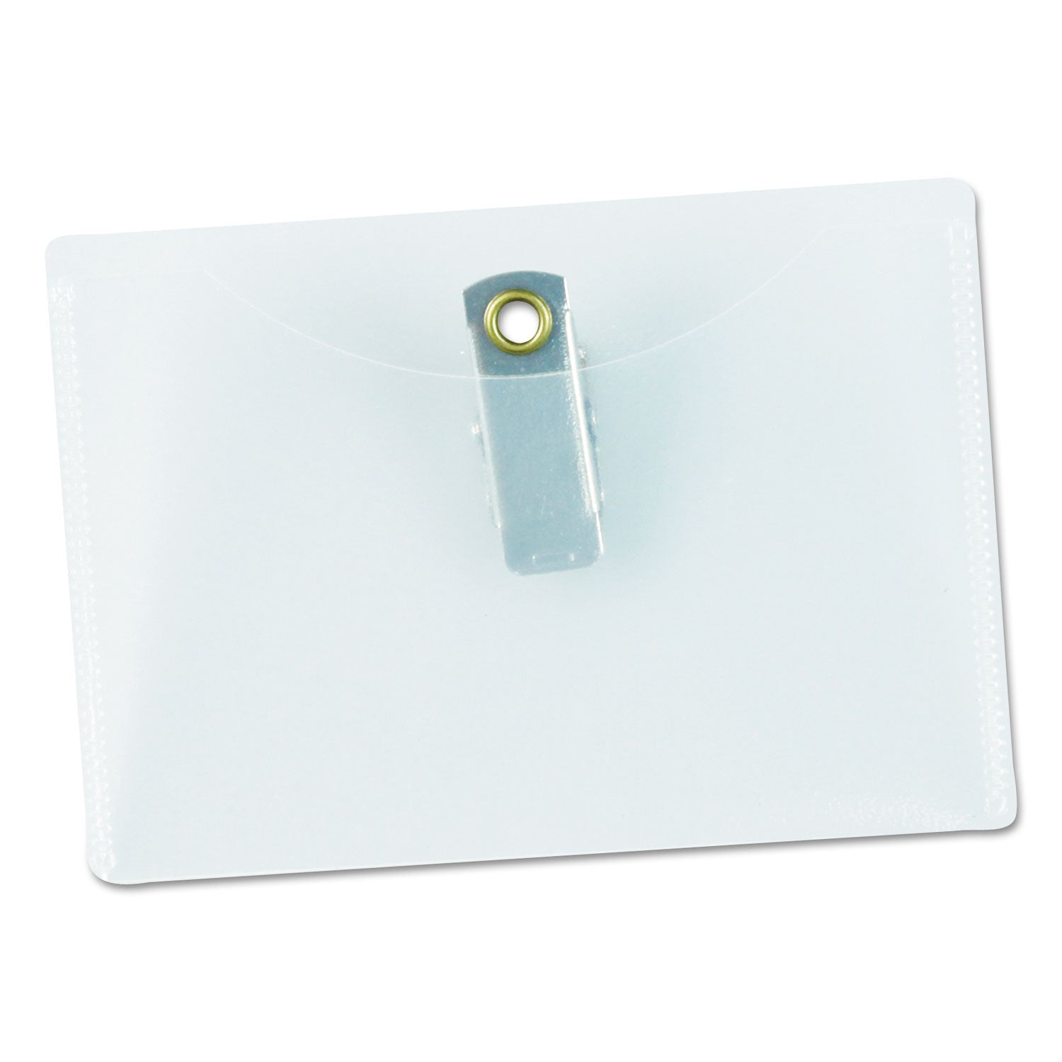universal-clear-badge-holders-w-garment-safe-clips-num-unv56003_4