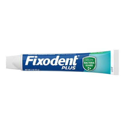 Fixodent® Plus Breath Bacteria Guard Denture Adhesive Cream 2 oz. (1231752_EA)
