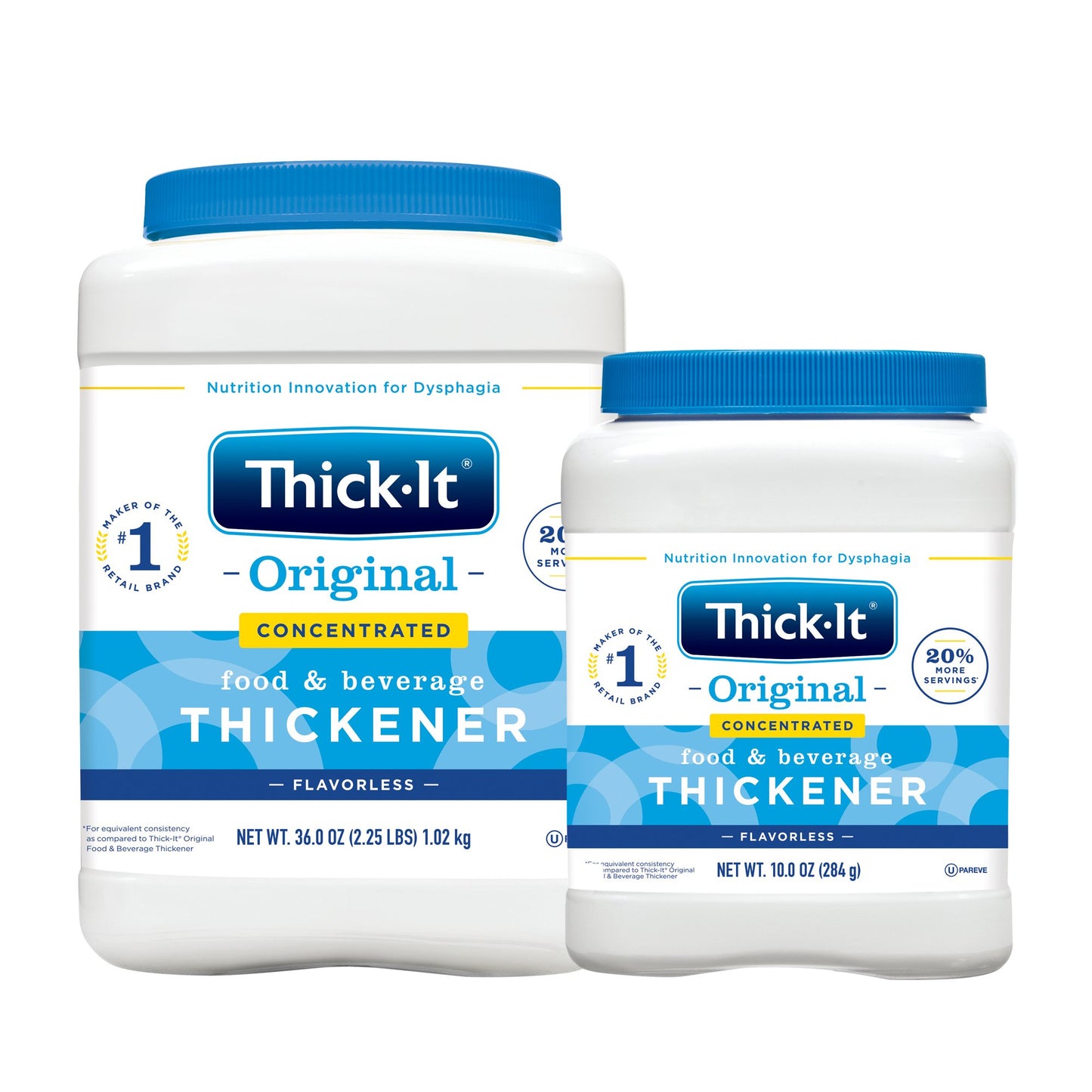 Thick-It® Original Concentrated Food and Beverage Thickener 36 oz. Canister Unflavored Powder IDDSI Level 0 Thin (811368_EA)