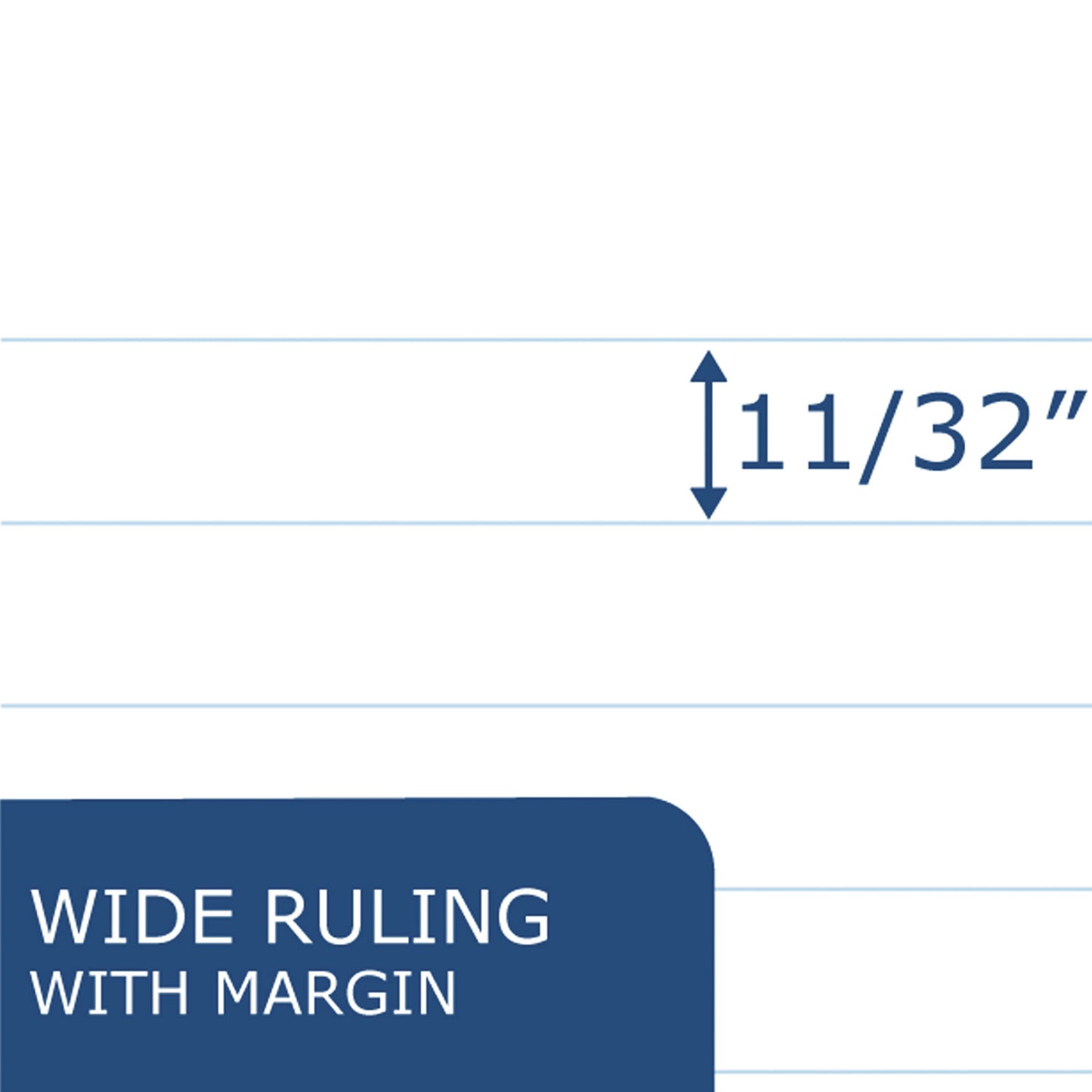Roaring Spring® Green Books Exam Books, Wide/Legal Rule, Green Cover, (8) 11 x 8.5 Sheets (ROA77509)