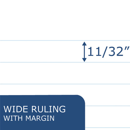 Roaring Spring® Green Books Exam Books, Wide/Legal Rule, Green Cover, (8) 11 x 8.5 Sheets (ROA77509)