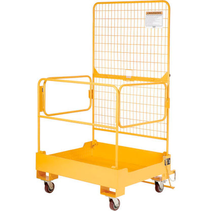 Global Industrial Fold Down Forklift Work Maintenance Platform 36 x 36 (WB309225)