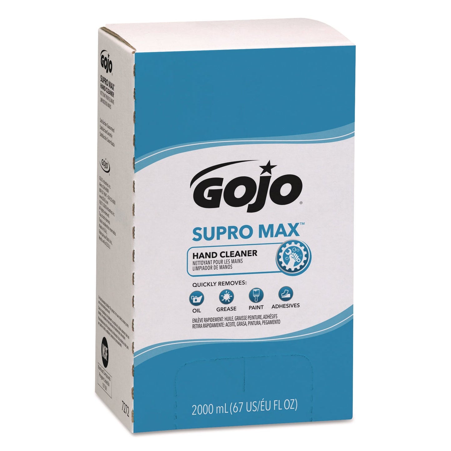 Gojo SUPRO MAX Hand Cleaner, 2000mL Pouch (GOJ727204)