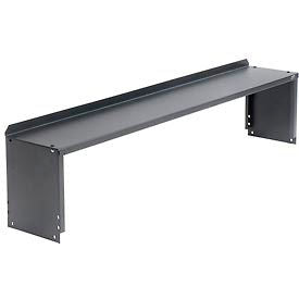 Global Industrial Standard Steel Riser, 60"W x 10-1/2"D, Black (WB254742BK)