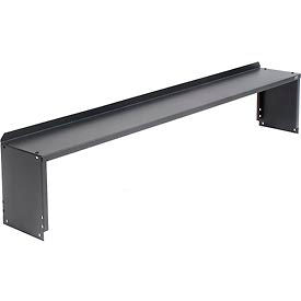 Global Industrial Steel Standard Riser, 72"W x 10-1/2"D, Black (WB254744BK)
