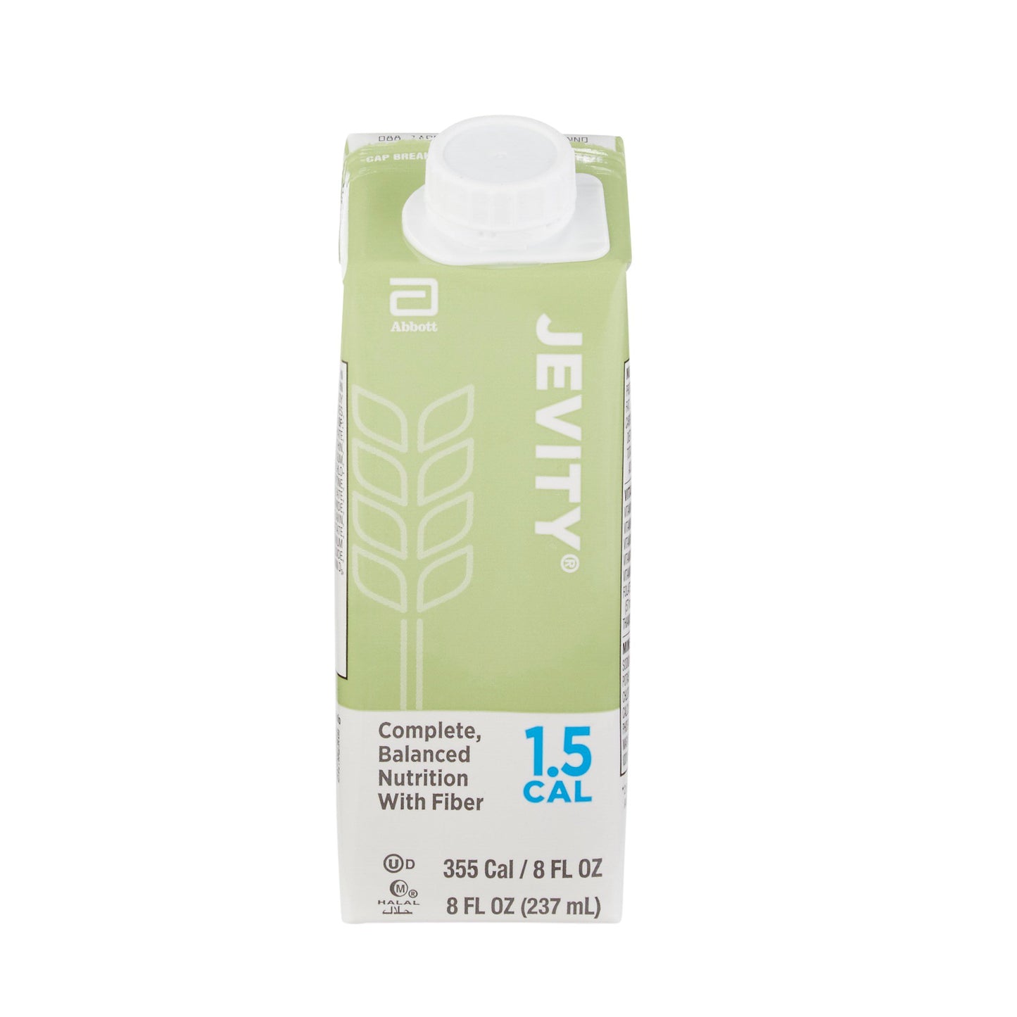 Jevity® 1.5 Cal with Fiber Tube Feeding Formula Unflavored Liquid 8 oz. Reclosable Carton (1048206_EA)