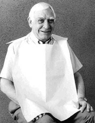 Encore™ Bib Tie Closure Disposable Polyethylene / Tissue (196912_CS)