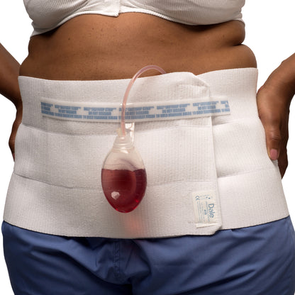 Dale® Abdominal Binder Large Hook and Loop Closure 46 to 62 Inch Waist Circumference 9 Inch Height Adult (1192075_BX)