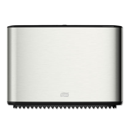 Tork® Image Design Mini Jumbo Bath Tissue Roll Dispenser, 14 x 5.13 x 9.88, Stainless Steel (TRK465500)