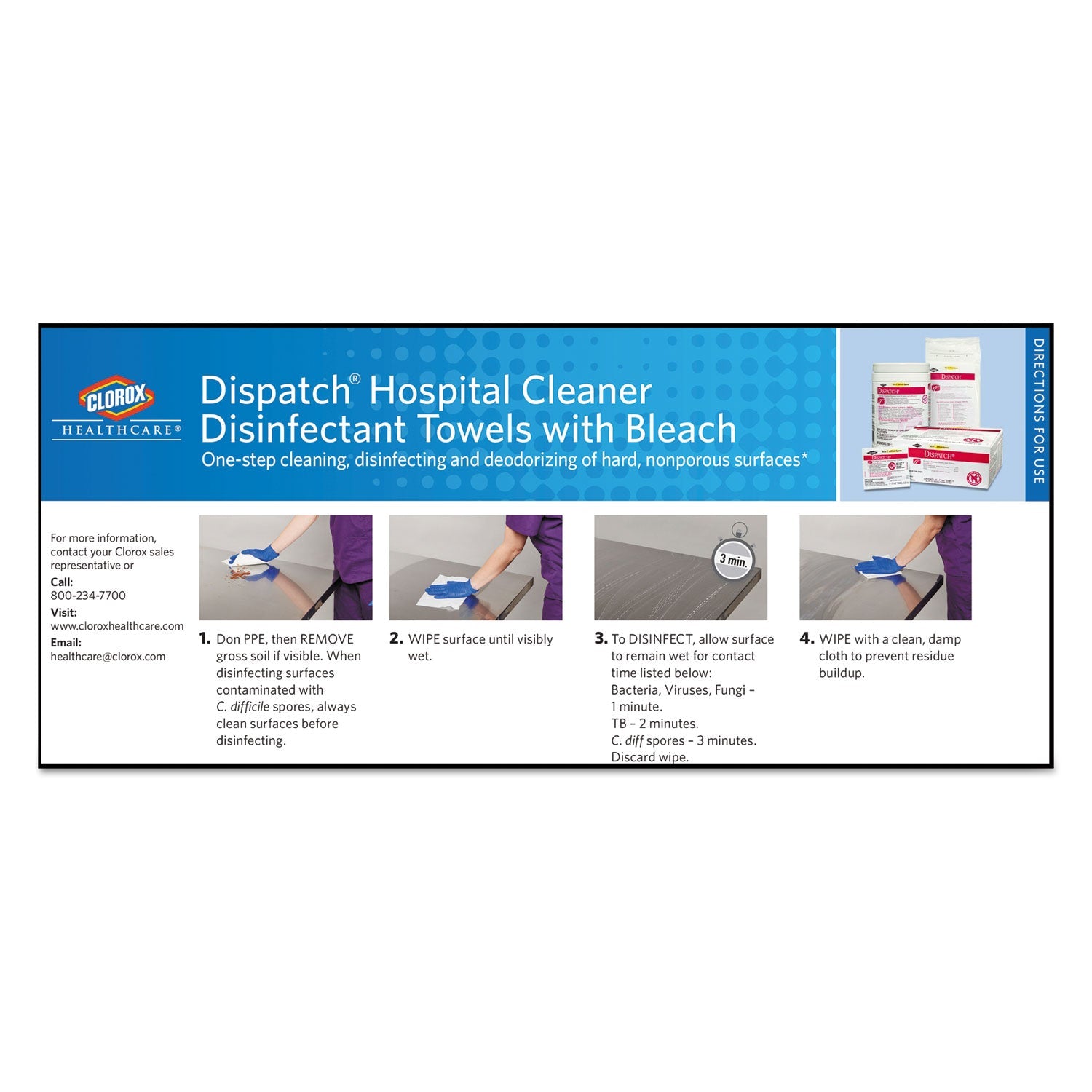 clorox-dispatch-cleaner-disinfectant-towels-num-clo69150_3