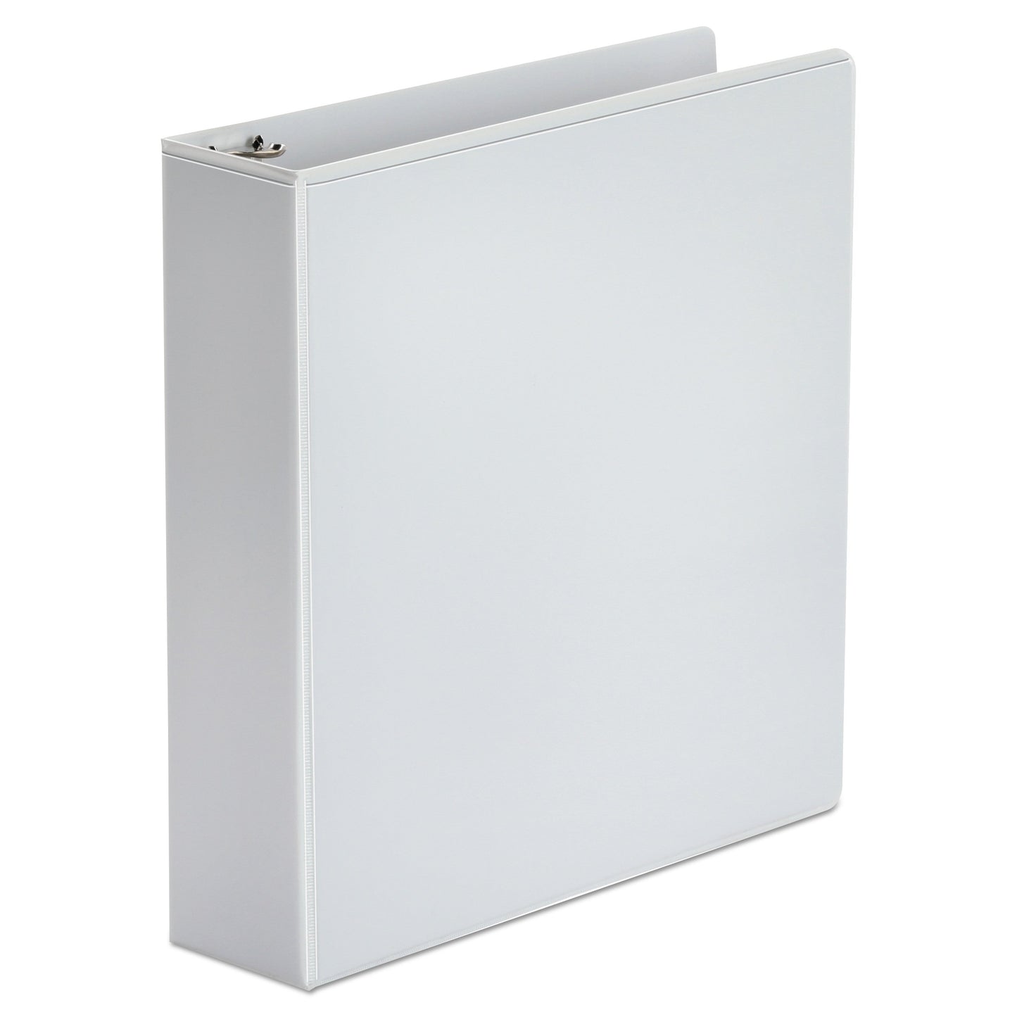 Universal Economy Round Ring View Binder, 3 Rings, 2" Capacity, 11 x 8.5, White (UNV20982)