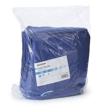 McKesson Exam Shorts Large Blue SMS Adult Disposable (1197330_CS)
