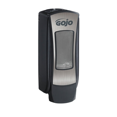 Gojo ADX™ Push-Style Soap Dispenser, 1250 mL Refill Size, Black/Chrome, ADX-12™ (315-8888-06)