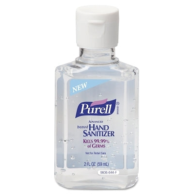 Gojo Advanced Hand Sanitizer Gel, Personal Flip-Cap Bottle, 2 fl oz, Citrus (315-9605-24)