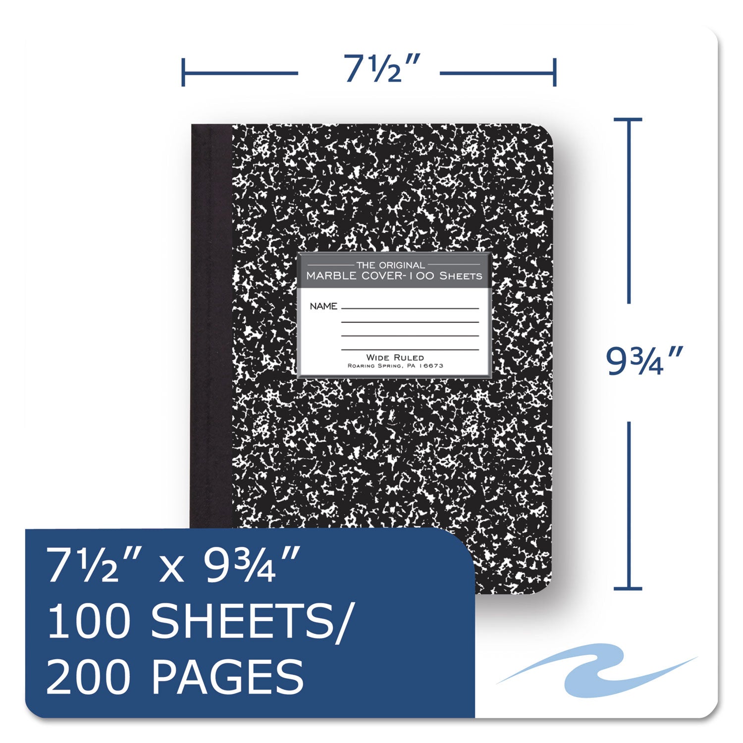 roaring-spring-r-marble-cover-composition-book-wide-legal-rule-black-marble-cover-100-9-75-x-7-5-sheets-roa77230_2