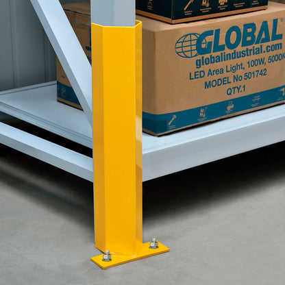 Global Industrial Pallet Rack Frame Guard 18" H - Yellow (WB798618)