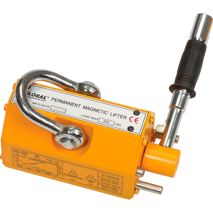 Global Industrial Lifting Magnet, 600 lb. Capacity (WB316089)