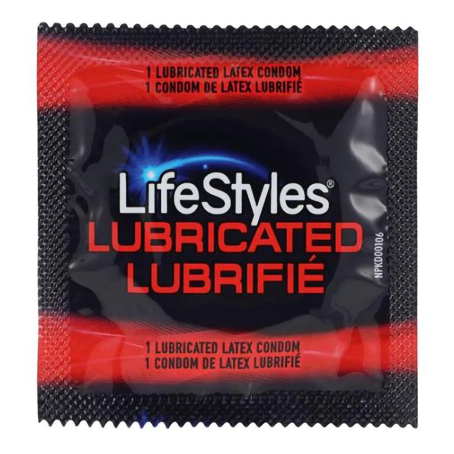 Lifestyles® Original Condom Lubricated One Size Fits Most 1,008 per Case (1206384_CS)