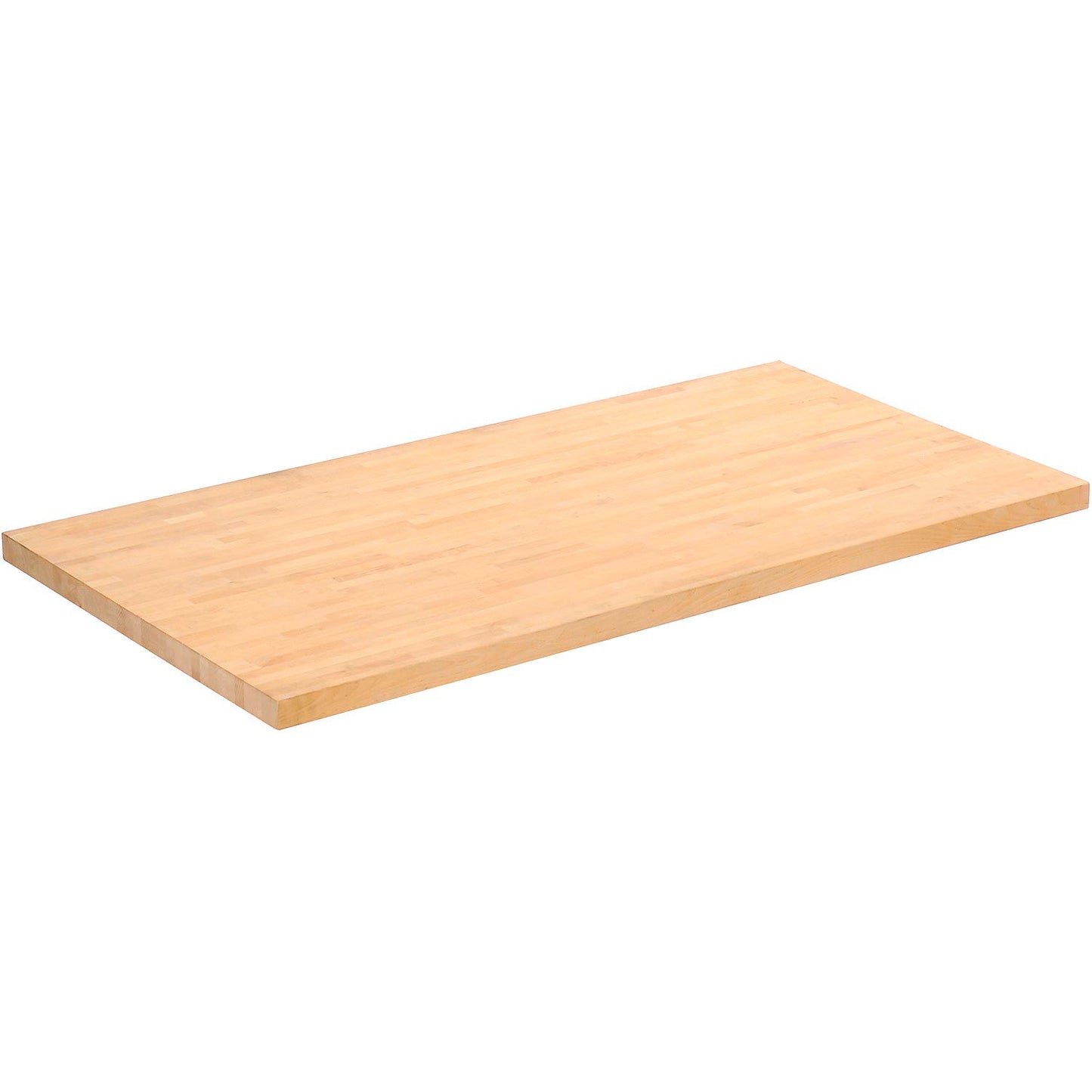 Global Industrial Workbench Top, Boos Maple Butcher Block Square Edge, 48"Wx24"Dx1-3/4" Thick (WB185CP106)
