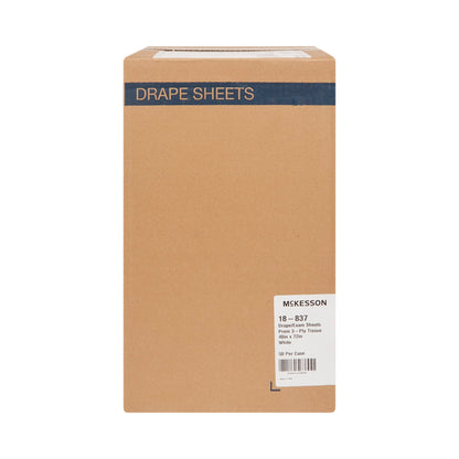 McKesson General Purpose Drape Physical Exam Drape 40 W X 72 L Inch NonSterile (145371_CS)