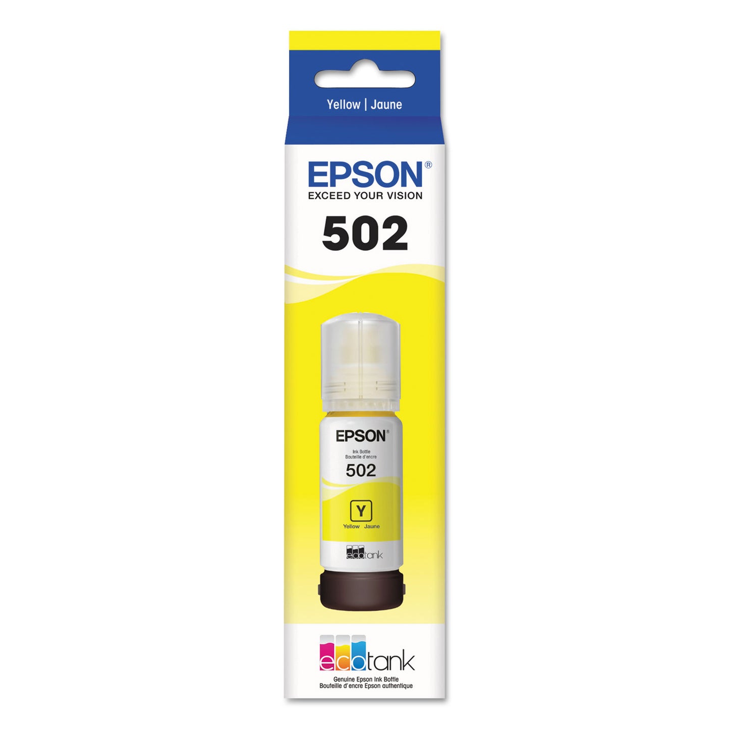 Epson® T502420-S (502) Ink, 6,000 Page-Yield, Yellow (EPST502420S)