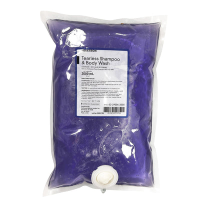McKesson Tearless Shampoo and Body Wash 2,000 mL Dispenser Refill Bag Lavender Scent (482209_CS)