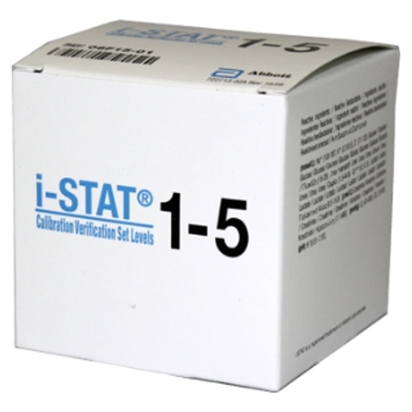 i-STAT® Calibration Verification Set 20 X 1.7 mL For i-STAT Point-of-Care Analyzers (581765_BX)