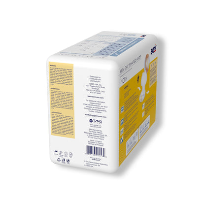 Seni® Shaped Day Pads Incontinence Liner 25 Inch Length Moderate Absorbency Super Absorbent Core One Size Fits Most (1223799_CS)