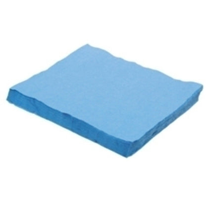 ShopWorks® Prematex® Wipers, Sontara, Blue, Gray or Teal, 12x15, Heavy Duty, Creped, Flat, 20 lbs (HOS320-20)