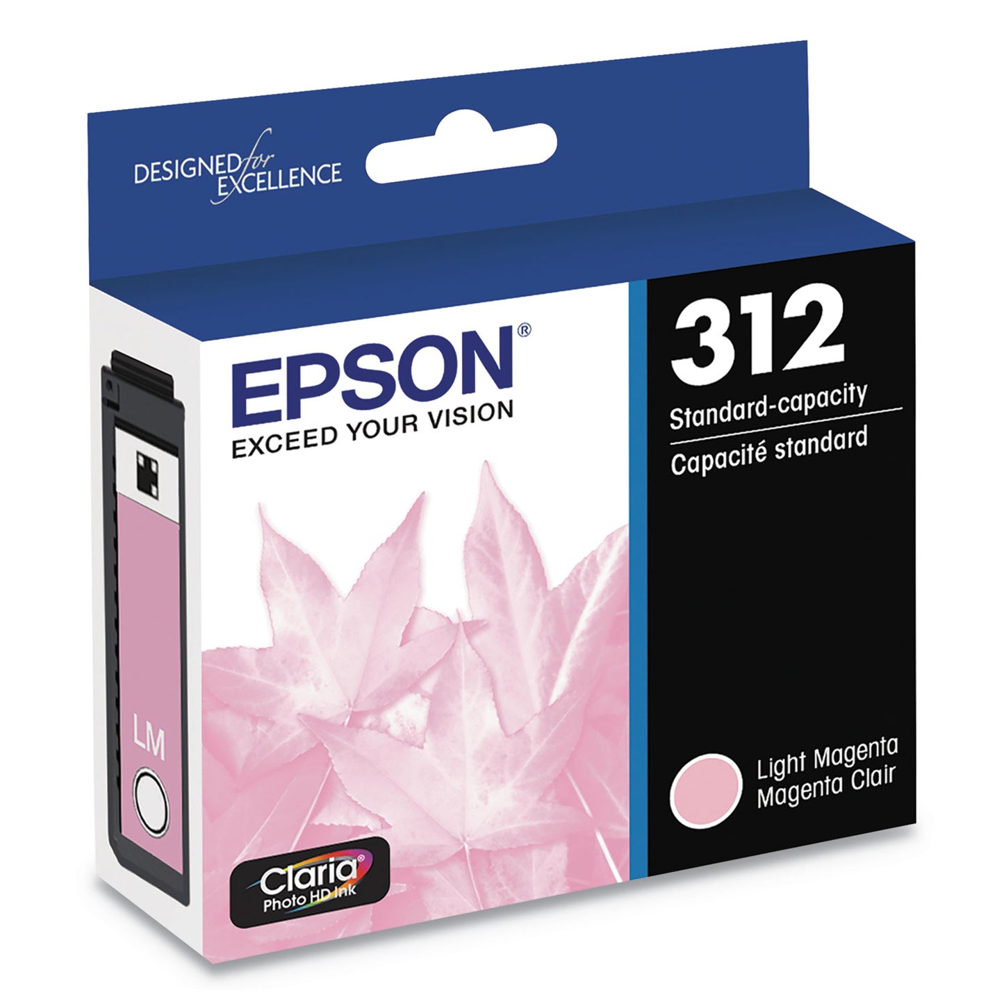 Epson® T312620-S (312) Claria Ink, 360 Page-Yield, Magenta (EPST312620S)