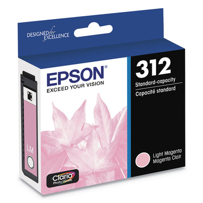 Epson® T312620-S (312) Claria Ink, 360 Page-Yield, Magenta (EPST312620S)