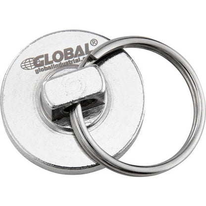 Global Industrial Neodymium Magnetic Assembly w/ Key Ring, 35 Lbs. Pull, 6/Pack (WB320756)