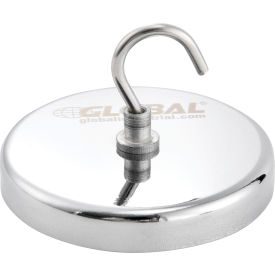 Global Industrial Ceramic Magnetic Hook, 20 Lbs. Pull, 6/Pack (WB320757)