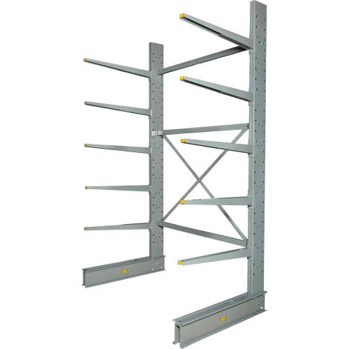 Global Industrial Single Sided Cantilever Rack Starter, 72"Wx46"Dx120"H - Best Value Series (WB320823)