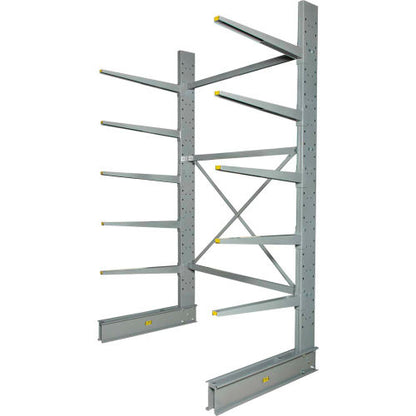 Global Industrial Single Sided Cantilever Rack Starter, 72"Wx46"Dx120"H - Best Value Series (WB320823)