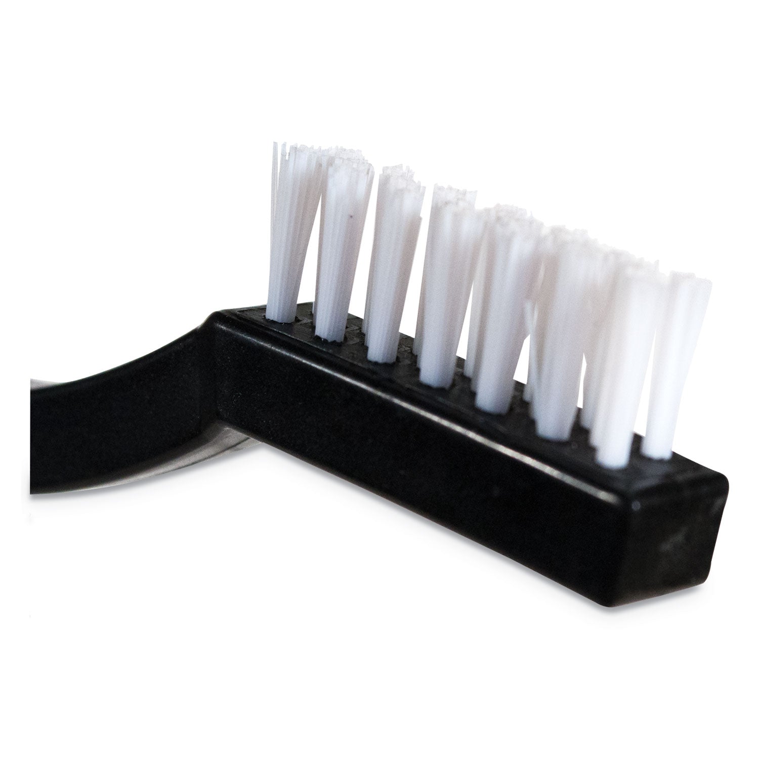 flo-pac-utility-toothbrush-style-maintenance-brush-white-nylon-bristles-7-25-brush-7-black-polypropylene-handle-cfs4067400dz_4
