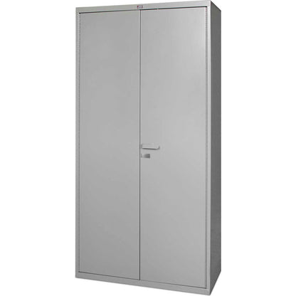 Global Industrial Heavy Duty Storage Cabinet, 16 Gauge, 36"W x 18"D x 72"H, Gray (WB316053)
