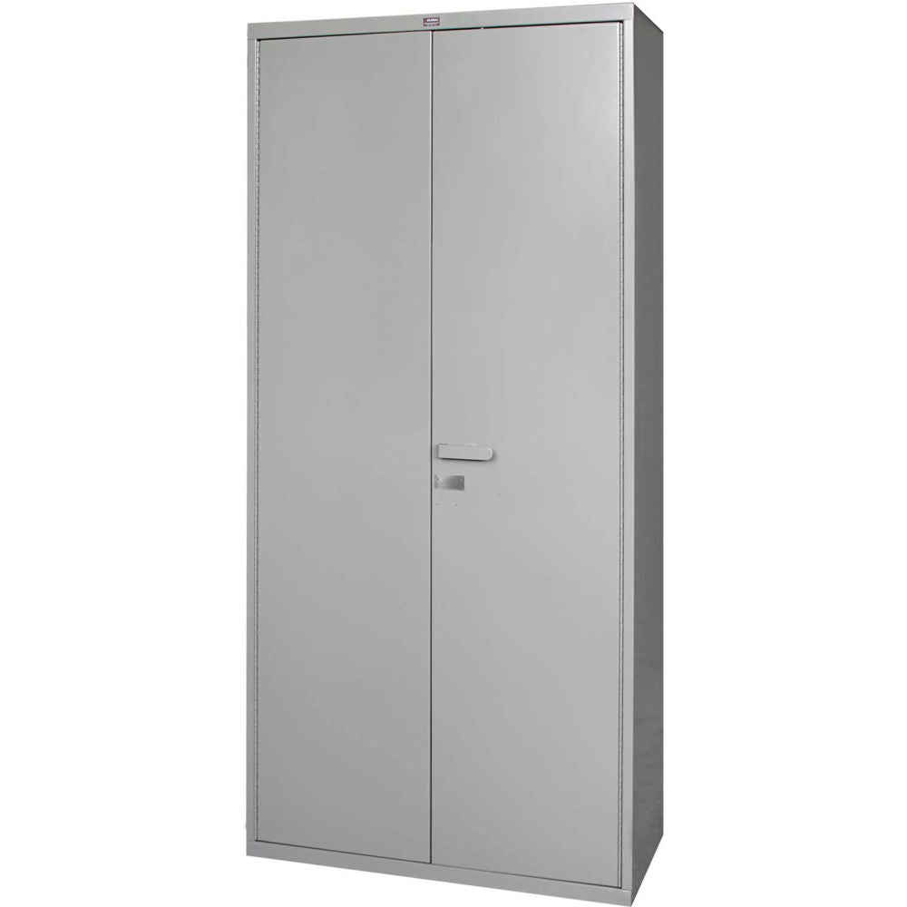 Global Industrial Heavy Duty Storage Cabinet, 16 Gauge, 36"W x 18"D x 84"H, Gray (WB316055)