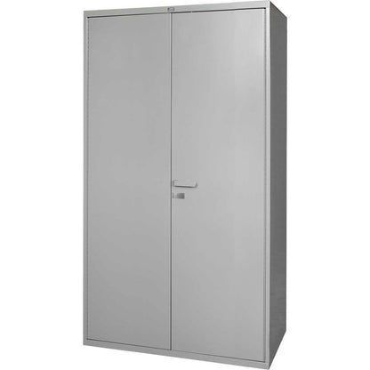 Global Industrial Heavy Duty Storage Cabinet, 16 Gauge, 48"W x 24"D x 72"H, Gray (WB316056)