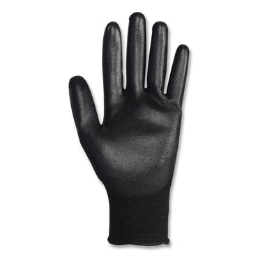 KleenGuard™ G40 Polyurethane Coated Gloves, EN388: 3131X, 10" Long, Small, Black, 60 Pairs/Carton (ANS13837)
