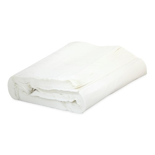 ShopWorks® Prematex® Wipers, Sontara, White, 18"x36", Heavy Duty, Creped, Flat, 50 lbs (HOS324-18X36-50)