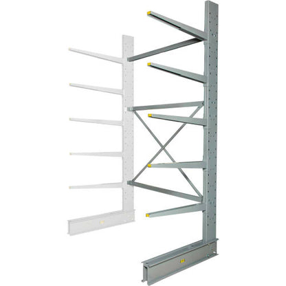 Global Industrial Single Sided Cantilever Rack Add-On, 72"Wx46"Dx120"H - Best Value Series (WB320823A)