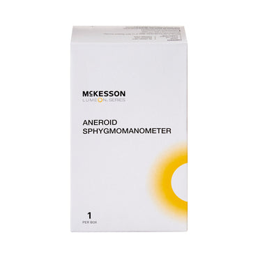 McKesson LUMEON™ Aneroid Sphygmomanometer Unit Small Adult Cuff Nylon Cuff 19 - 27 cm Pocket Aneroid (803185_CS)