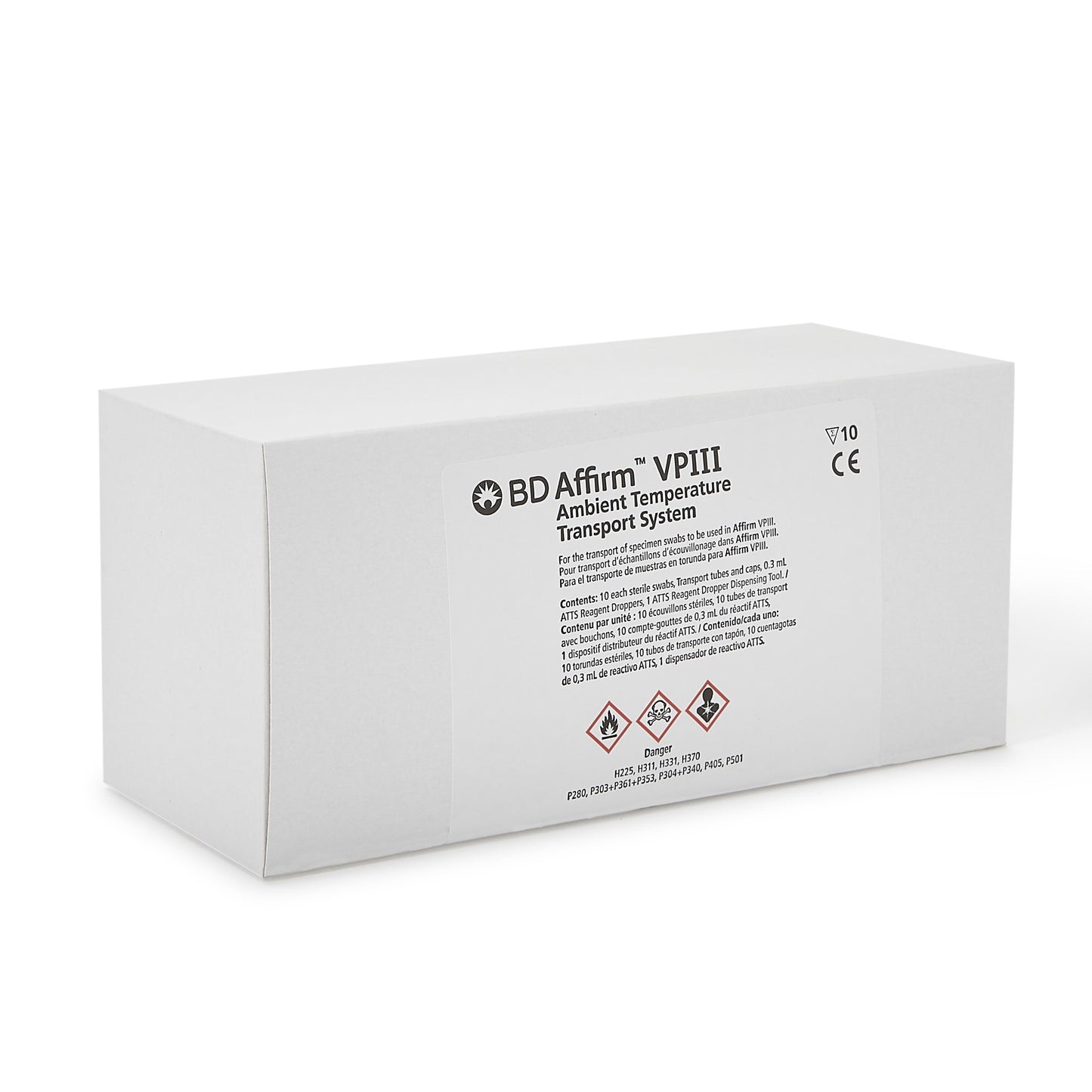 BD Affirm™ VPIII Specimen Collection and Transport Kit 0.3 mL Collection Tube Sterile (517859_CS)