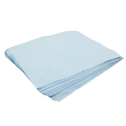ShopWorks® Prematex® Wipers, Sontara, Blue, Gray or Teal, 10x10, Heavy Duty, Creped, Flat, 20 lbs (HOS326-20)