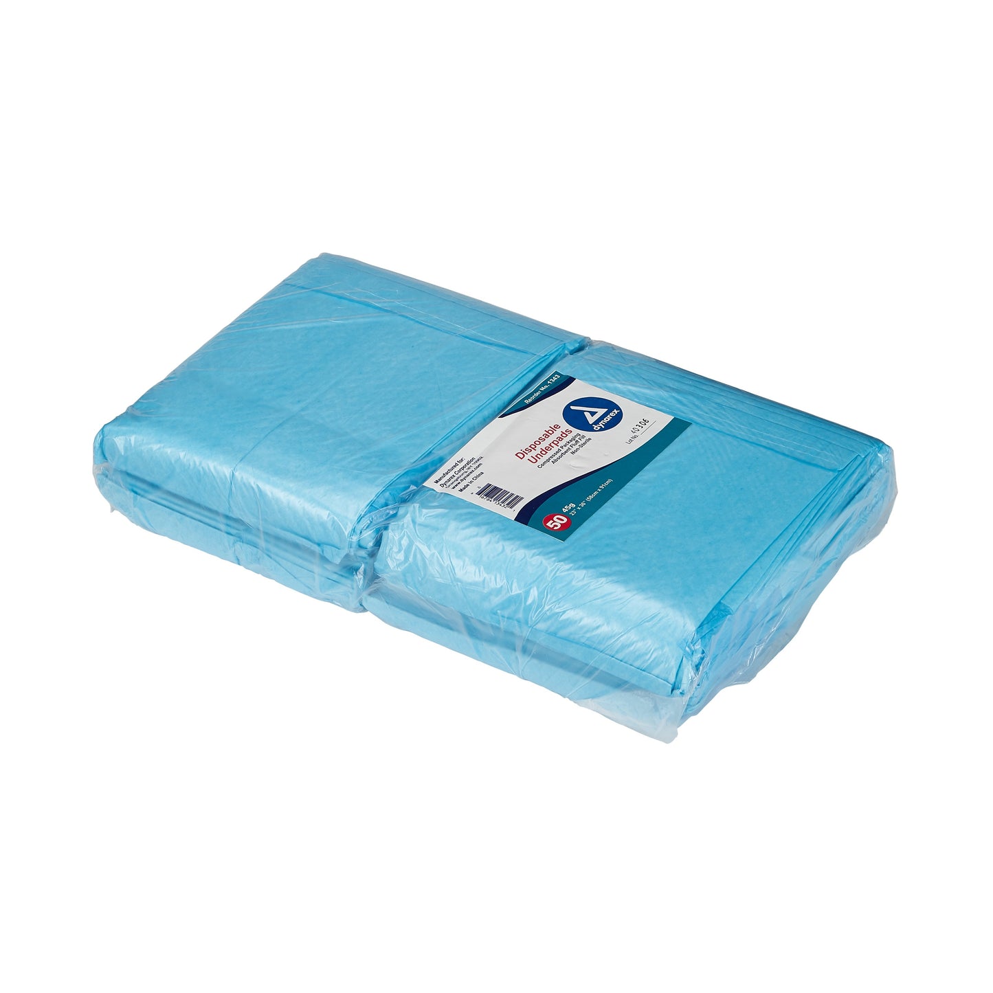 Dynarex® Disposable Underpad 23 X 36 Inch Fluff Light Absorbency (731711_BG)
