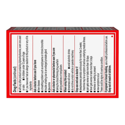 Tylenol® PM Night Time Pain Relief 500 mg - 25 mg Strength Acetaminophen Capsule (1228835_BT)