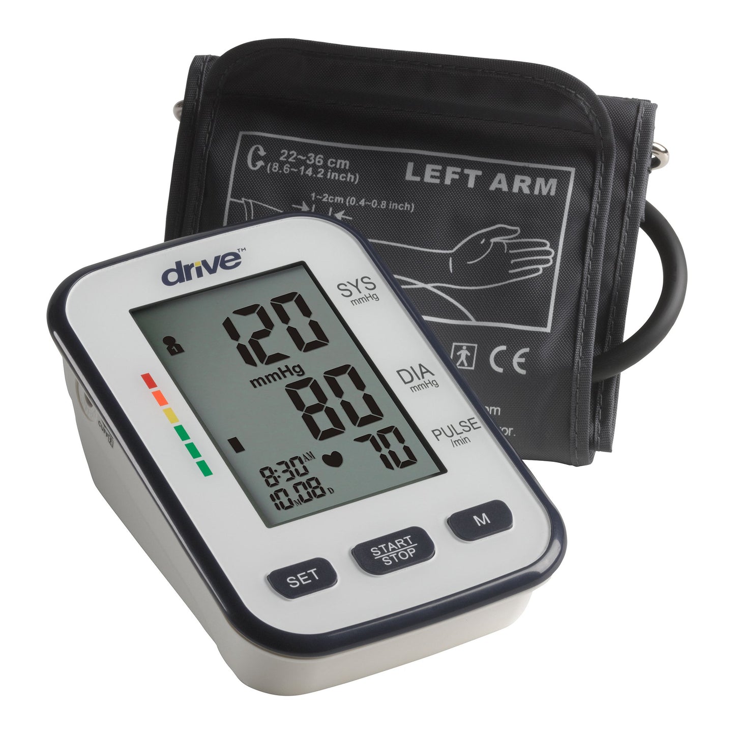 Drive™ Home Automatic Digital Blood Pressure Monitor Medium Cuff Nylon Cuff 22 - 36 cm Desk Model (1055467_EA)